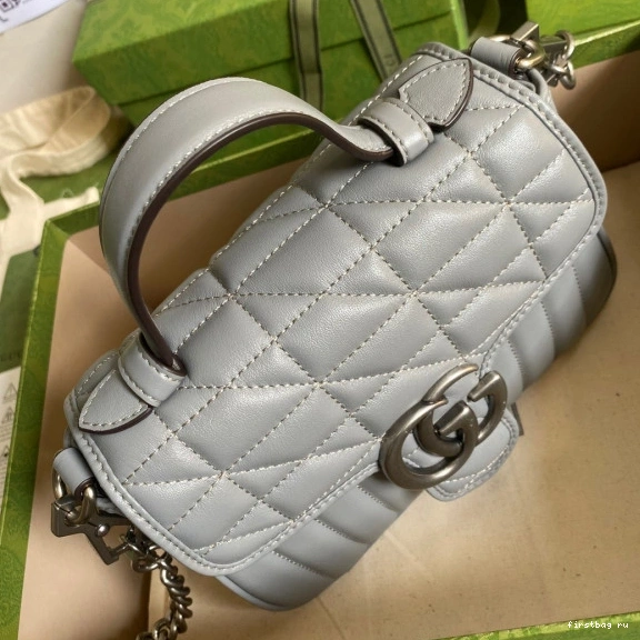 Firstbag ru Mini GG GUCCI Marmont Handle Bag Top 0727